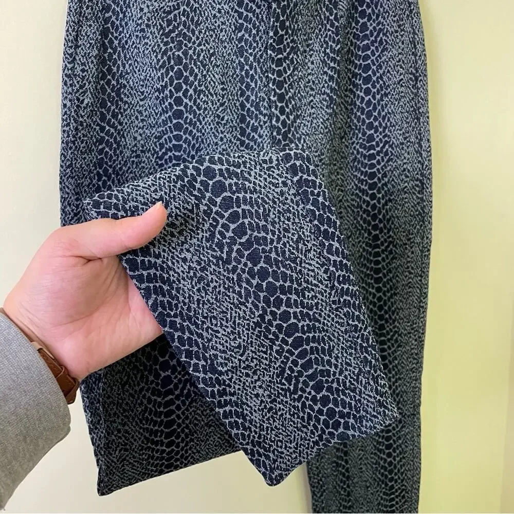 REVOLVE Superdown Snakeskin Print Pants in Navy SIZE XS